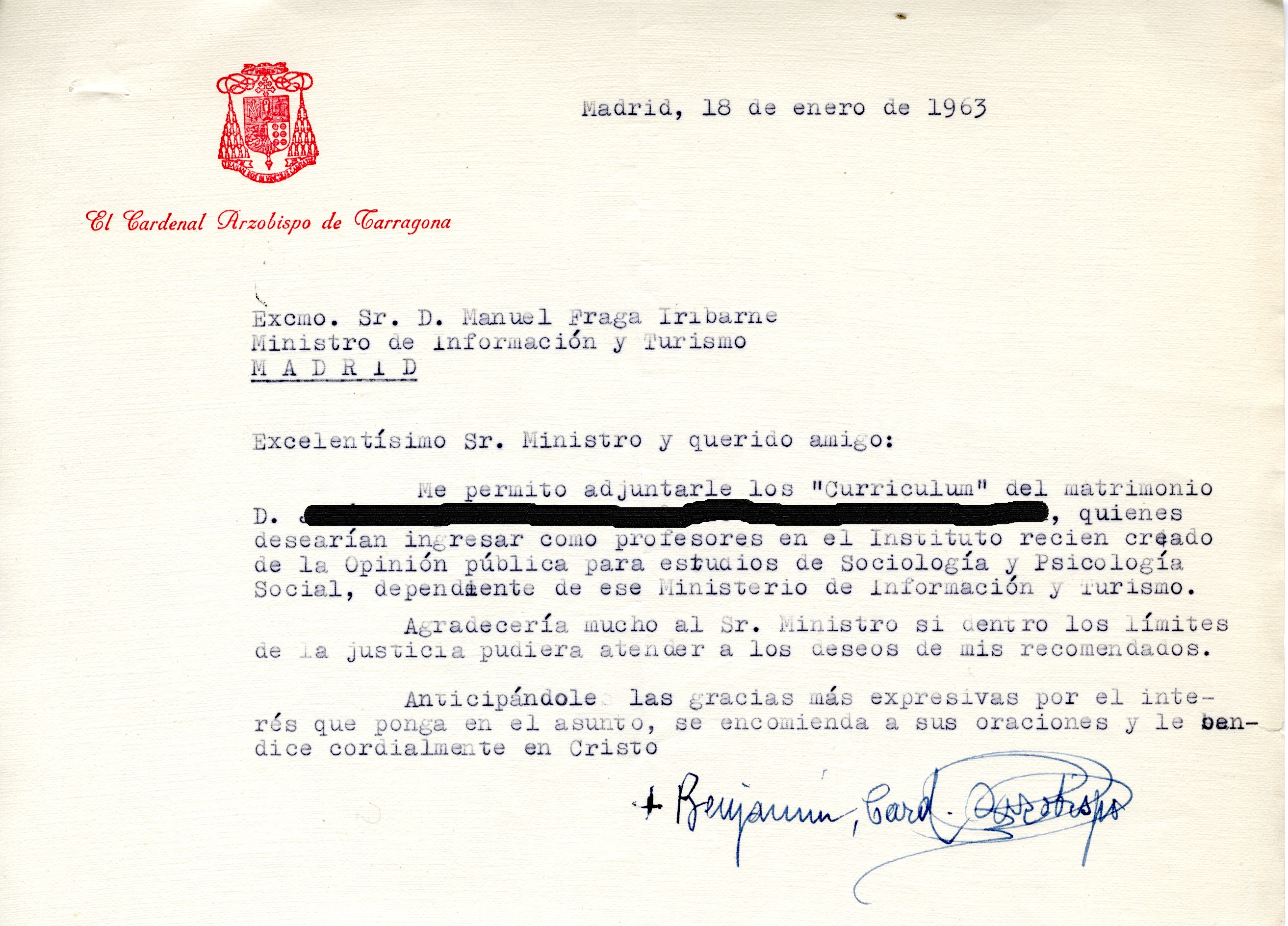 Imagen cedida por el Archivo General de la Administración (AGA), del Ministerio de Cultura y Deporte, para la Exposición 60 Aniversario del IOP - CIS